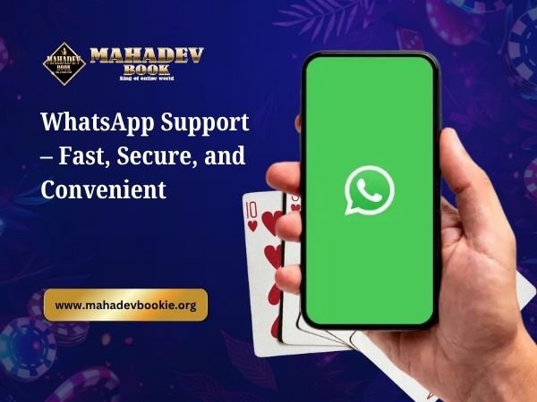 WhatsApp Support – Fast, Secure, and Convenient