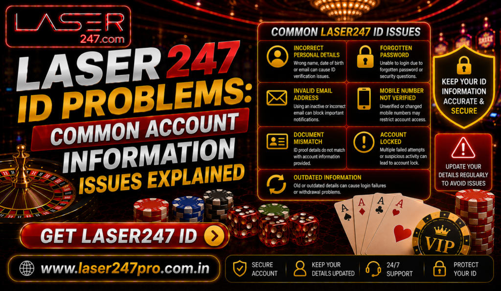 Laser247 ID Problems Common Account Information Issues Explained - Copy